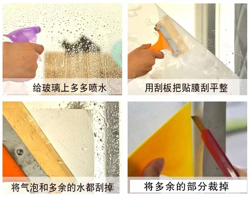 想要完美的玻璃貼裝飾膜？學(xué)會這個技巧，輕松去除氣泡！